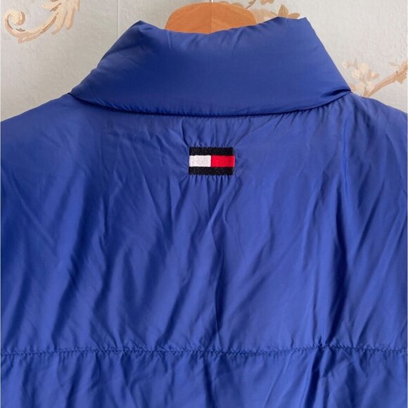 Tommy Hilfiger Men Reversible Down Puffer Vest Size L Colorblock Classic Casual - Picture 6 of 16